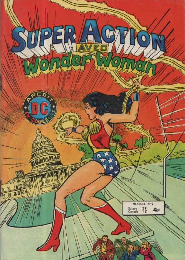 Scan de la Couverture Super Action Wonder Woman n 2